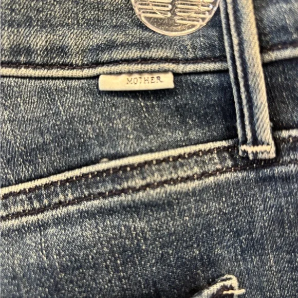 MOTHER Mid-Rise Dazzler Ankle Frey Jeans in Weekend size 27 - Picture 6 of 8